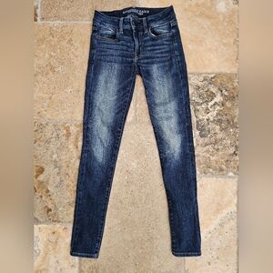 American Eagle Super Stretch Jean Jegging Size 00 Long
